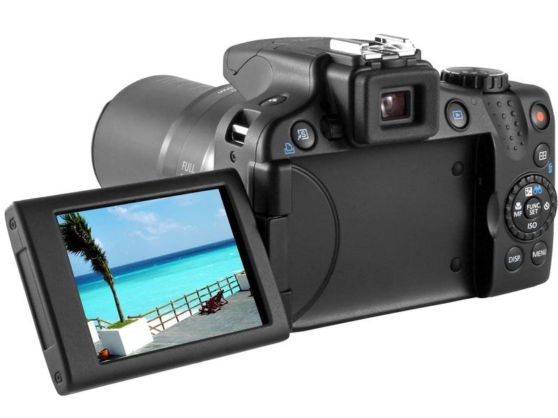 Câmera Digital Canon PowerShot SX50 HS 12.1MP - Filma em Full HD